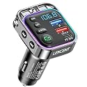 LENCENT Bluetooth 5.3 FM Transmitter for Car, Music Player With HiFi Sound, Adapter, Hands-Free Calls, PD 30W & QC3.0 Fast Charge, USB Flash Drive