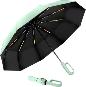 lengloy travel umbrella windproof automatic umbrella big size for men umbrella umbrella green transparent