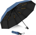 Lengloy Travel Umbrella Windproof Automatic Umbrella big size for men, Umbrella Umbrella (Blue)