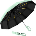 Lengloy Travel Umbrella Windproof Automatic Umbrella big size for men, Umbrella Umbrella (Green, Transparent)