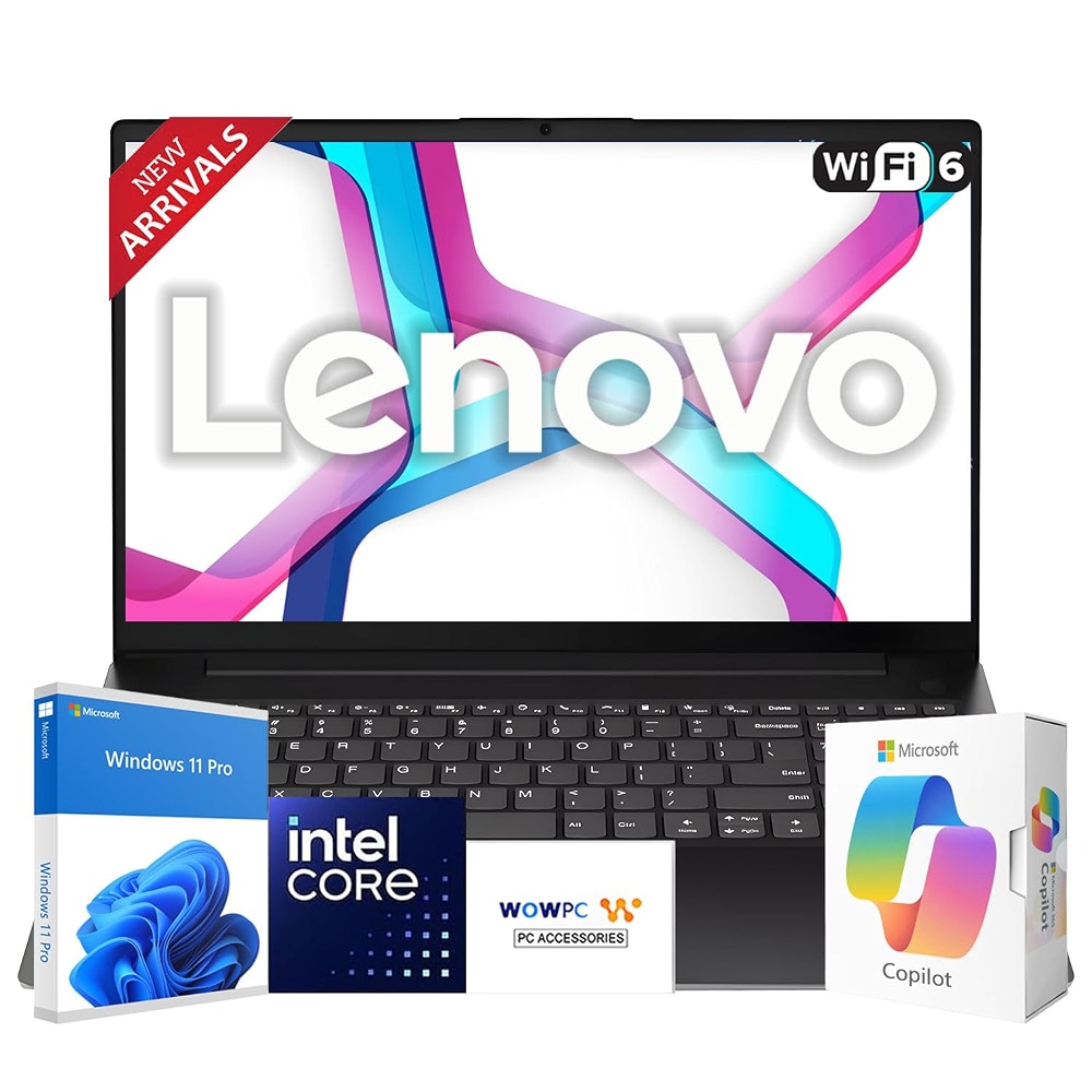 Lenovo 2026 New Business Laptop with MS 365 for Web, Intel Powerful ...