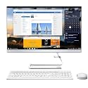 Lenovo IdeaCentre A340 23.8-inch Full HD IPS All-in-One Desktop (Intel Core i3-10110U/8GB/512GB SSD/Windows 11/MS Office 2021/HD 720p Camera/Wireless Keyboard & Mouse/White), F0E800Y8IN