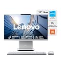 Lenovo IdeaCentre AIO 13th Gen Core i3-1315U 24" FHD IPS (8GB RAM/512GB SSD/Windows11/Office 21/3Wx2 Harman Speakers/Alexa Built-in/Wireless EOS Keyboard &amp; Mouse, Grey), F0HN00FWIN All-in-One Desktop