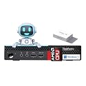 Lenovo ThinkCentre Tiny Desktop, 8GB RAM, 512GB SSD, AMD CPU, Dual-Display Support, Wi-Fi, Bluetooth, Multiple USB Ports, Ethernet Port, w/o Keyboard, Windows 11, Business-Grade, w/WOWPC Recovery USB