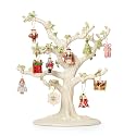 Lenox 893634 The Nutcracker 10-Piece Ornament & Tree Set, Display Stand