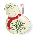 Lenox 898269 Holiday Tray with Spreader, Christmas Serveware, Festive Décor
