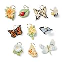 Lenox Butterfly Meadow 10-Piece Mini Hanging Ornament Set