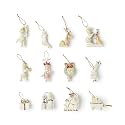 Lenox Dr. Seuss Grinch Christmas Hangable Mini Ornament Set, 12-Piece
