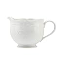 Lenox French Perle Sauce Pitcher, White -