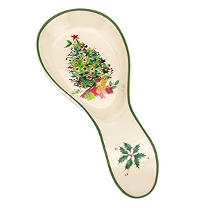 lenox holiday inspirations tree spoon rest