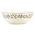 Lenox Holiday Porcelain Christmas Serving Bowl, 72oz