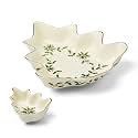 Lenox Holiday Tree Christmas Chip and Dip Serving Set