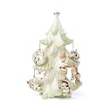 Lenox Peanuts Snoopy &amp; Friends Christmas Mini Ornament Set &amp; Tree, 11-Piece