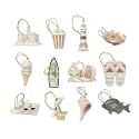 Lenox Summer 12-Piece Mini Hanging Ornament Set