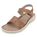 LENSBURY Women Stylish Slippers Flip Flops Cream