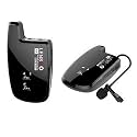 LENSGO LWM-308C Mini Wireless XLR Lavalier Set Of Unidirectional Microphone With Receiver And Transmitter For DSLR Camera Smartphones Gimbal Video Vlog Interview Clip-On Lapel Mic (Tx &amp; Rx, Black)