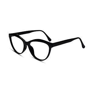 lenskandy  plus power reading glasses for women  cat eye shape  antiglare blue cut full frame glasses for mobile computer laptop tablet  1007