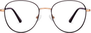 lenskart blu full rim round frame