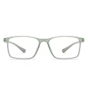 LENSKART BLU | Zero Power Blue Cut Computer Glasses | Anti Glare, Lightweight &amp; Blocks Harmful Rays | Full Rim Square | 100% UV Protected |