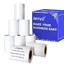 LENVII 2.5 x 1.5 inches White Direct Thermal Labels,60mm x 40mm Self-Adhesive Thermal Label Sticker,Waterproof/Oil Resistant/Friction resistance Thermal Label Paper,Thermal Printer Labels for Shipping, Barcodes Sticker Label 