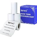LENVII 3 x 4 inches White Direct Thermal Labels,76mm x 100mm Self-Adhesive Thermal Label Sticker,Waterproof/Oil Resistant/Friction resistance Thermal Label Paper,Thermal Printer Labels for Logo, Shipping, Barcodes Sticker Lab
