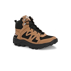 Leos Fitness Waterproof Canvas High Ankle Boots