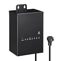 LEONLITE 150W Outdoor Low Voltage Landscape Transformer, 120V AC to 12V AC