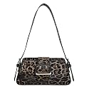 Leopard Print Shoulder Bag Cheetah Print Hobo Handbag Women Leather Vintage Clutch Handbag Purse