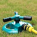LEOPAX Garden Sprinkler, Automatic 360 Degree Lawn Water Sprinklers Lawn Irrigation System Multipurpose Water Yard Sprinkler for Plant Irrigation (22 x 22 x 10cm)