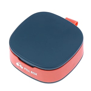 leopax pill organizer box pill box portable travel pill case dispenser medicine box with moisture-proof design bpa free for vitaminmedicationfish oilsupplements