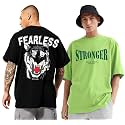 LEOTUDE Men39s Cotton Half Sleeve with Round