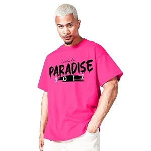 LEOTUDE Mens Cotton Oversized Fit T-Shirt