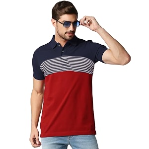 LEOTUDE Mens Cotton Regular Fit T-Shirt -