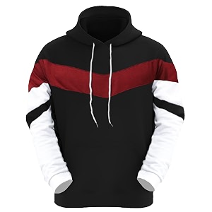 LEOTUDE Mens Full Sleeve Hooded Sweatshirt Material