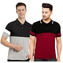 LEOTUDE Men39s Regular Fit Round Neck Colorblock