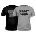 LEOTUDE Men39s Regular Fit Half Sleeve Round