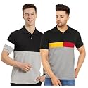 LEOTUDE Men39s Regular Fit Round Neck Colorblock