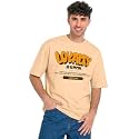 LEOTUDE Mens Oversized Graphic T-Shirt Loyalty is