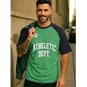 LEOTUDE Oversized Half Sleeve Cottonblend Printed Round