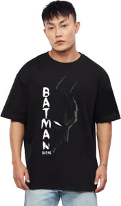 Leotude Printed Men Round Neck Black T-Shirt