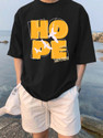 Leotude Printed Men Round Neck Black T-Shirt