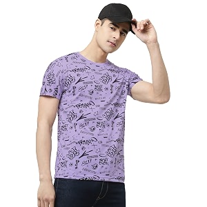 LEOTUDE Mens Regular Fit T-Shirt