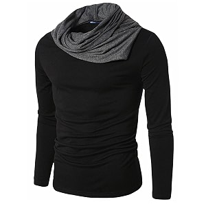 LEOTUDE Regular Fit Full Sleeve Mens Cotton