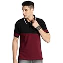 LEOTUDE Regular Fit Half Sleeve Matty Polo