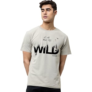 LEOTUDE Mens Cotton Regular Fit Half Sleeve