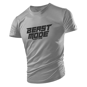 LEOTUDE Regular Fit Men Crew Neck Active