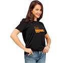 LEOTUDE Women39s Boyfriend-Loose Fit Round Neck Half