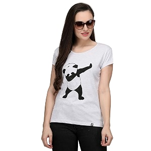 LEOTUDE Womens Cotton Regular Fit Half Sleeve