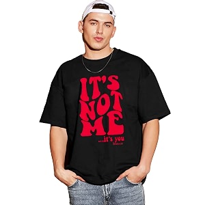 LEOTUDE Womens Oversized Cottonblend Half Sleeve T-Shirts