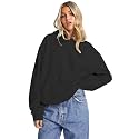 LEOTUDE Women39s Oversized Loopknit Drop Shoulder Hooded